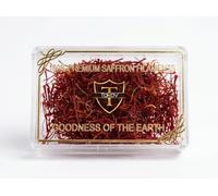Premium Spanish Saffron 1 Gram - Pure Hand-Selected All-Red Threads - High Colouring Strength & Intense Aroma - Natural Grade Kesar for Tea, Rice, Paella, Biryani & Desserts