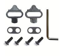 Premium SPD Cleats for Cycling Shoes, Compatible with Shimano SPD Systems SPD Cleats Bike Bicycle Shoe Plate Set Compatible with Shimano SPD Cleats for Road Bike MTB Indoor Cycling, Non-Slip