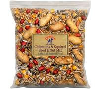Premium Squirrel Food - 1.2kg / 2L | High Energy Wild Squirrel Food Mix | Monkey Nuts, Peanuts & Nuts for Squirrels | Chipmunk & Squirrel Feed | Trusty Pet Supplies