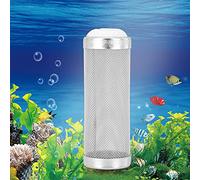 Premium Stainless Steel Aquarium Filter Inlet Mesh Small Size Shrimp Protecting 5 Pcs (16mm inner diameter)