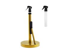 Premium Stainless Steel Bathroom Tissue Holder Combined with Handy Cleaning Bottle Stand for Quick Access Water Resistant Toilet Planner