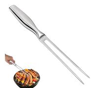 Premium Stainless Steel Carving Fork for Meat, BBQ Meat Fork, Stainless Steel Meat Fork, Dishwasher Safe Meat Lifting and Serving Fork Ideal for Turkey, Roasts, Barbecues and Dinner Parties