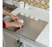 Premium Stainless Steel Chopping Board , Large, Easy Clean, Multipurpose Kitchen Cutting Surface For Fruits, Vegetables 30X40Cm