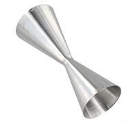 Premium Stainless Steel Cocktail Jigger with Japanese Double Shot Measuring Cups for Accurate 30ml, 45ml, 60ml, and 90ml Measurements at Bars or Homes (45/60ml)