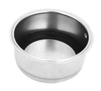 Premium Stainless Steel Coffee Filter Basket - Detachable Double Cup Strainer with Ultra-Fine Mesh for Coffee Machines - Ideal for Home & Office Brewing (Single Serving) (Double Serving)