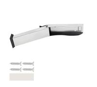 Premium Stainless Steel Door Holder Featuring Two Mounting Methods Keeps Areas or Doors Protected Hotel Door Stopper