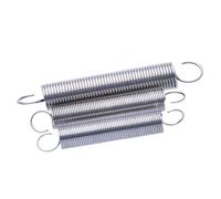 Premium Stainless Steel Extension Tension Springs - Versatile Wire Diameter 0.3mm to 0.5mm(0.5x3x280mmx2pcs)