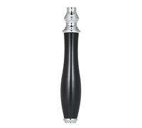 Premium Stainless Steel Handle Replacement - -Proof Ergonomic Grip Design Compatible with Most Double- Heads for Men’s Beard & Mustache Grooming