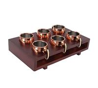 Premium Stainless Steel Moscow Mule Mugs Set Thermal Insulation Cocktail Drinkware for Bars, Restaurants
