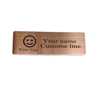 Premium Stainless Steel Name Badges(Rose Gold), Employee Name Badges, Customer Service Name Badges, Assistance Name Badges, NHS Name Badges, Name tages, Employee Name Tags