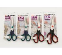 Premium Stainless Steel Scissors - Sharp, Durable Multipurpose Shears for Sewing, Fabric, Office and Home Use - Comfort Grip Handles, Precision Cutting