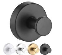 Premium Stainless Steel Suct HooExtra Strong Waterproof Towel s No Drill8 Pack for Bathroom Kitchen and Tile s (Black)