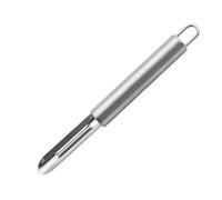 Premium Stainless Steel Vegetable Peeler - 7.5-Inch Ergonomic Potato Slicer & Julienne Cutter with Straight Blade for Kitchen, Effortless Peeling & Shaving