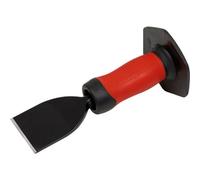 Premium Steel Electricians Bolster - 57mm X 225mm With Comfort Grip Handle