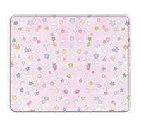 Premium Stitched Mouse Pad 10.2 x 8.3 in | Smooth, Washable Desk Mat with Non-Slip Base | Personalized Cute MousePads for Gaming,Work,Laptop, Computer, Office, Home (Colorful Stardust)