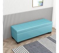 Premium Storage Bench with Flip Top Lid, Multifunctional Shoe Rack Entryway Furniture, Upholstered Seat, Sturdy Footrest, 120x40x40CM - Stylish Home Decor Solution