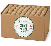 Premium Suet Fat Balls Wild Bird Food, Pack of 50