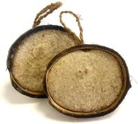 Premium Suet Filled Coconut Halves x 3 Wild Bird Food DCP