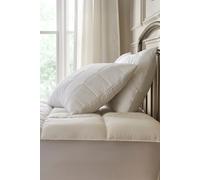 Premium Suite Waterproof Mattress Topper & Pillow Protector Set Hotel Pure Luxury White King