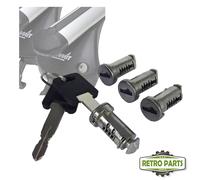 Premium Summit Locks for SUP Premium Multi-Fit Black and Aluminium Roof Bars