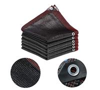 Premium Sun Protection Shade Cloth 96% UV Block Waterproof Awning Net for Patio & Greenhouse Breathable Insulation Available in 2x10m 3x15m 4x4m 6x6m - Black