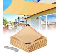 Premium Sun Shade Cloth for Plants with GrommetsOutdoor Canopy Tarp Cover Rectangle Sun Shade Sail for Garden Greenhouse 5x6m (16x20ft) UV Protection Durable & Versatile