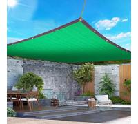 Premium Sun Shade Sail 6x12 10x20 12x16 12x24 - Rectangle Canopy with Grommets Tear Resistant Outdoor Shade Cover for Pergolas Balconies and Porches