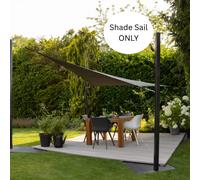Premium Sun Shade Sail Garden Patio Awning Canopy 3.6m Waterproof 95% UV Block