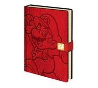 Premium Super Mario A5 Notebook, red
