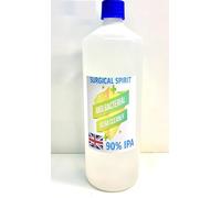 Premium Surgical Spirit 90% IPA | High-Purity Isopropyl Alcohol Formula | 300ml | Professional Grade Skin Astringent, Salon Tool Sanitiser & Electronics Surface Cleaner