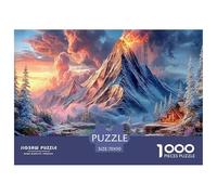 Premium Sustainable 1000 Piece Natural Landscape Classic Puzzle - Discord_volcano - Suitable for Adults & Kids Ages 12+ Birthday Gift 70x50cm/1000pcs