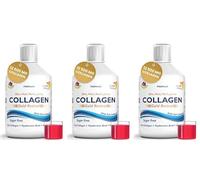 Premium Swedish Collagen, Hydolyzed 12500 mg Marine Collagen, Sugar-Free, Berry Flavour, 3 x 500 ml, Pack of 3
