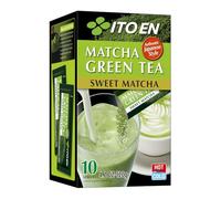 Premium Sweet Matcha Green Tea Powder - Instant Matcha Tea Sticks, 12g x 10 Serves, 120g - Japanese Premium Quality, Sweetened & Ready-to-Drink