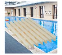 Premium Swimming Pool Drainage Grate - 3-in-1 ABS Plastic Floor Drain Cover for Indoor & Outdoor Use, Shower Drain Grill, 20x100CM, 4pcs Set, Durable & Easy to Install (18x 100cm 4pcs)