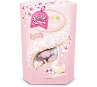 Premium Swiss Chocolate Cherry Blossom White Chocolate Truffles Box 200g | Lindt Lindor Cherry Blossom White Chocolate Truffes Box 200g White Chocolate Truffles, Premium Chocolate Gift Box