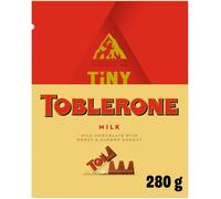 Premium Swiss Chocolate Truffles - Best gift for Friends & Family for Christmas (Toblerone Milk Chocolate with Honey and Nougat Tinies Carton 280G)
