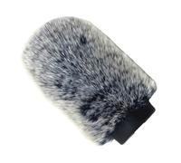 Premium Synthetic Furry Microphone Cover for NTG3, ME66, MKH416 / 418 Outdoor Interviews 18cm Universally Design Lightweight Windscreen