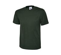 Men's Premium 100% Cotton Plain T-Shirt Tee Top Leisure Sports Workwear UC302 [Bottle