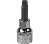 Premium T40 Trx Star Socket Bit - Durable 3/8" Drive With Knurled Grip