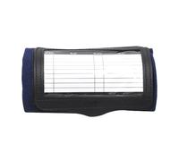 Premium Tactical Wristband, Single Wristband Playbook, Elastic Wrist Support with Transparent Window, Durable Material, for Various Sports(Blue)