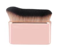 Premium Tanning Brush for Self Tanner, Bronzer & Body Makeup - Soft Dense Bristles, Ergonomic Handle, Compact & Travel-Friendly - Tan, Fake Tan, Body & Bronzer Brush, Self Tanner Applicator, Tanning M
