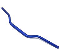 Premium Tapered 28mm Motorcycle Handlebars Fatbars in BLUE Alloy for Motocross | Trials Bike | Supermoto | Streetfighter | Strong, Stylish and Versatile