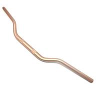 Premium Tapered 28mm Motorcycle Handlebars Fatbars in TITANIUM Alloy for Motocross | Trials Bike | Supermoto | Streetfighter | Strong, Stylish and Versatile