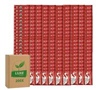 Premium Tea Envelopes - English Breakfast - Compatible with Clipper By Luxe Bitez (Pack of 200)