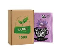 Premium Tea Envelopes - Wild Berry Tea - Compatible with Clipper By Luxe Bitez (Pack of 150)