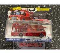 PREMIUM TEAM TRANSPORT FERRARI 250 GTO HOT WHEELS 1:64