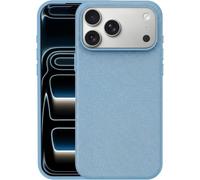 Premium Tech Woven Fabric for iPhone 18 Pro Max Case,Light blue | Compatible with MagSafe,Anti-Fingerprint,Raised Edge Shockproof Skin-Friendly Magnetic with Wireless Charge Phone Case