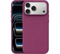 Premium Tech Woven Fabric for iPhone 18 Pro Max Case,Red | Compatible with MagSafe,Anti-Fingerprint,Raised Edge Shockproof Skin-Friendly Magnetic with Wireless Charge Phone Case
