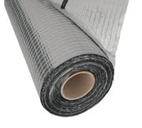 Premium Thermal Insulation Vapour Barrier Strotex Membrane Heat Reflector Aluminium Foil - 1.5X50M