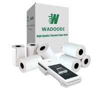 Premium Thermal Paper Till Receipt Rolls 57x40mm for POS, EPOS,PDQ Credit Card Machine (200)